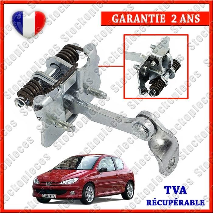 Charniere De Porte Avant Gauche / Droite Tirant Limiteur 9181C8 compatible Peugeot 206 206 cc 206 sw