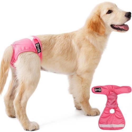 3pcs Couches Chien Femelle Culottes Hygienique Lavable Reutilisable Souffrant D Incontinence Pipi Protection Prevenir Harcelement M Achat Vente Couche Chaleurs 3pcs Couches Chien Femelle Cdiscount