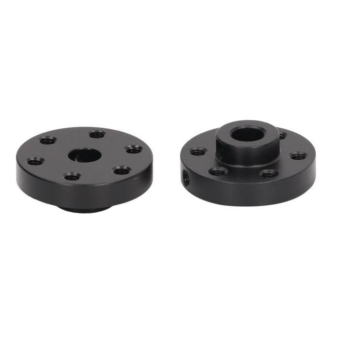 Axe Serré Accouplement à bride rigide, trou intérieur de 3mm à 14mm, Guide de moteur, coupleur d'arbre, connecteur de moteur, 1 pièce Roulements Adaptateur(3mm Axe Serré Accouplement à bride rigide, trou intérieur de 3mm à 14mm, Guide de moteur, coupleur d'arbre, connecteur de moteur, 1 pièce Roulements Adaptateur(3mm