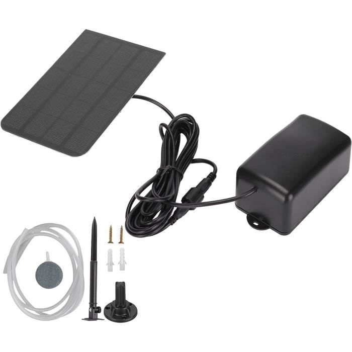 Pompe à Air Solaire Silencieuse Pour Aquarium, Étang, Piscine - Oxygène Sans Électricité, Faible Bruit <60dB, Idéal Extérieur