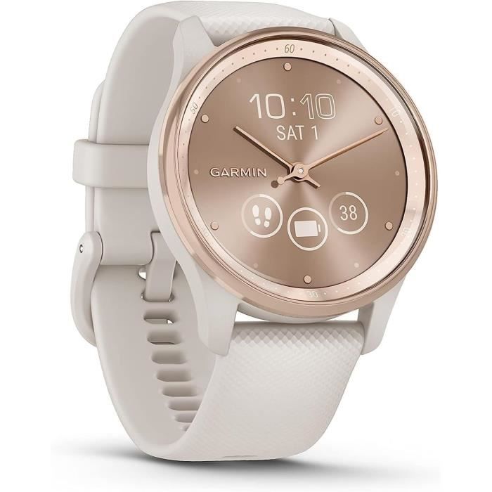 Montre Connectée Garmin Venu 3S Beige Au Meilleur Prix En Tunisie