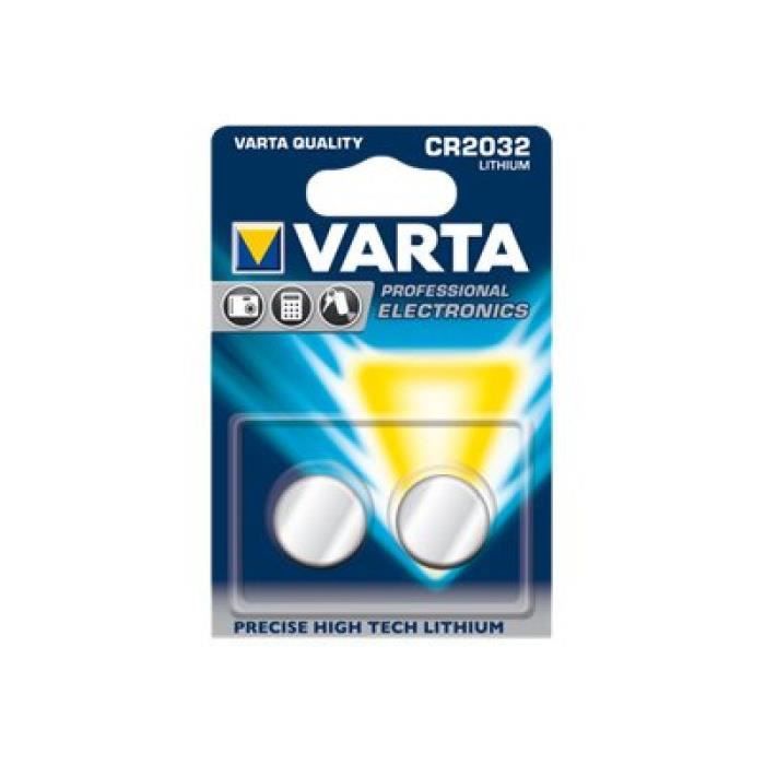 Piles Bouton CR2032 PGSONIC - Lot De 20 Piles Lithium 3V Pour Télécommandes, Capteurs Et Appareils électroniques