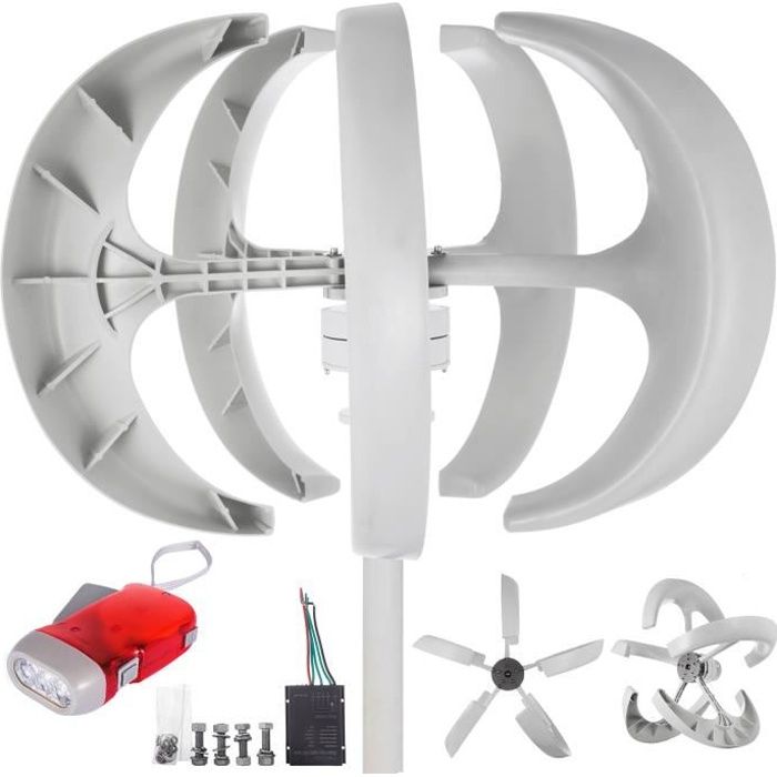 Générateur de vent 600W 12V - VEVOR - Générateur de turbine éolienne