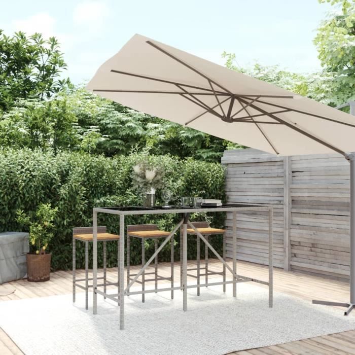 VIDAXL Table de bar 180x70x110 cm