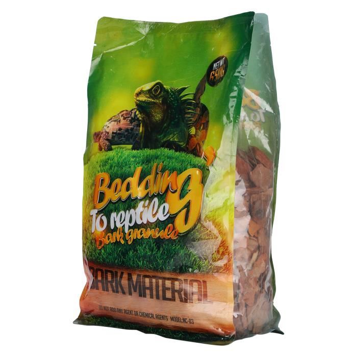 Comparer les prix de Copeaux d'écorce de reptile - VVIKIZY - 650 g - Absorption d'humidité - Inoffensif - Environnement d'excavation