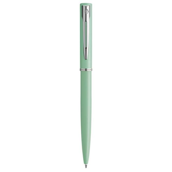 WATERMAN Allure stylo bille, Vert pastel, recharge bleue pointe moyenne, Coffret cadeau