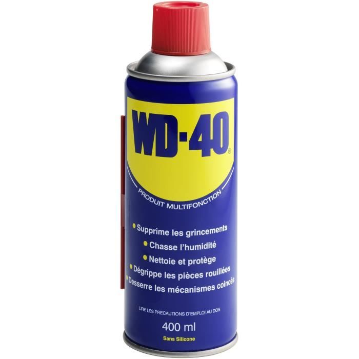 Produit Multifonction Lubrifiant Dégrippant Wd 40 'aérosol De 400 Ml