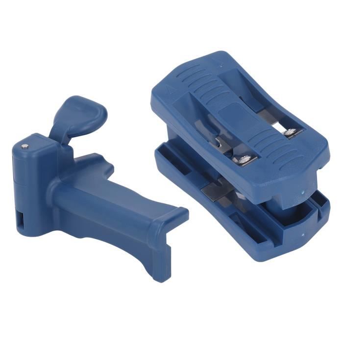 Ensemble Coupe-Bordures En Cuir Forme V (A28) - Outils De Découpe Précis Pour Travail Du Cuir