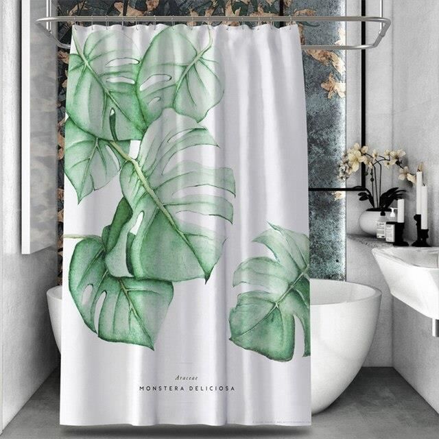 RIDEAU DE DOUCHE,shower curtain 3W120XH200cmRideau de douche en tissu Polyester imperméable