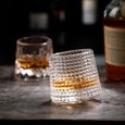 Gourde - Bouteille isotherme,Roman Créatif Épais Cristal Whisky Gobelet Verre Toupies Conception Marteau Verres De Vin - Type D -B-1