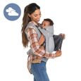 Porte-bébé ergonomique toutes saisons - INFANTINO - Mixte - Gris - 4 positions de portage-1