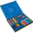 Maped - Kit de Coloriage 150pcs Color'Peps - Crayons de couleur + Feutres + Crayons Aqua + Craies Wax + Crayons Infinity-1