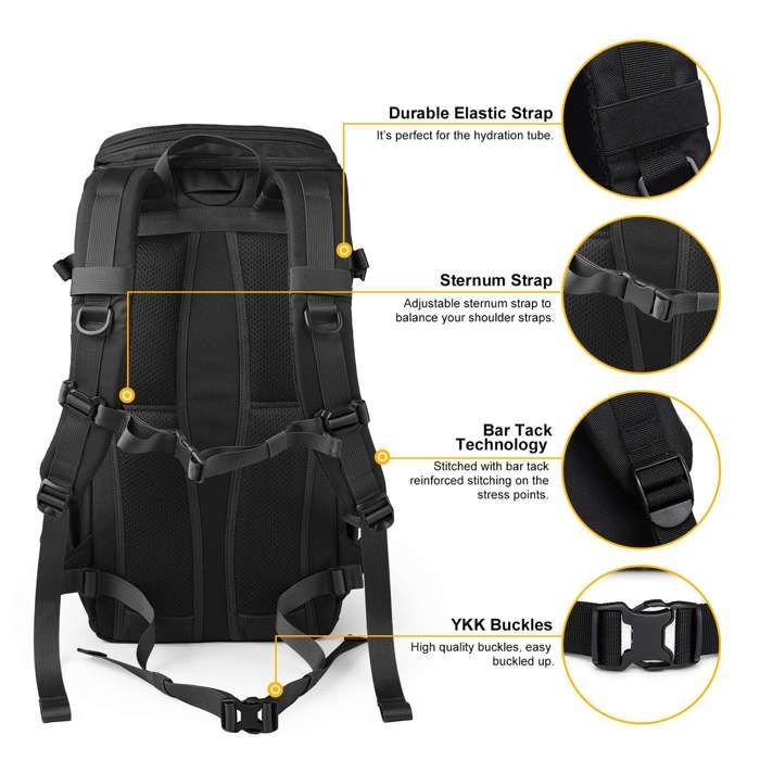 Sac à Dos Mardingtop 25L - Tactique Militaire, Randonnée, Multifonction