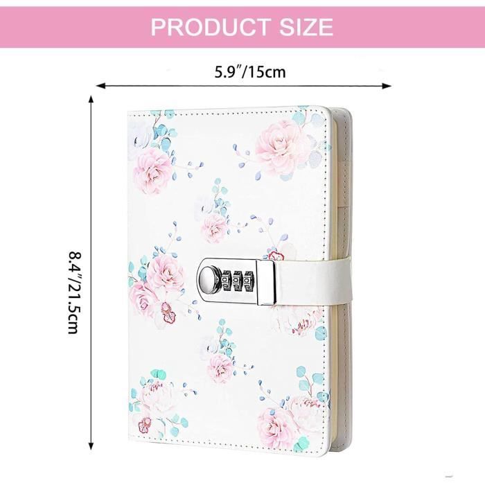 Carnet De Note, A5 Cahier Journal Bloc-Notes (Motif Animal De Dessin