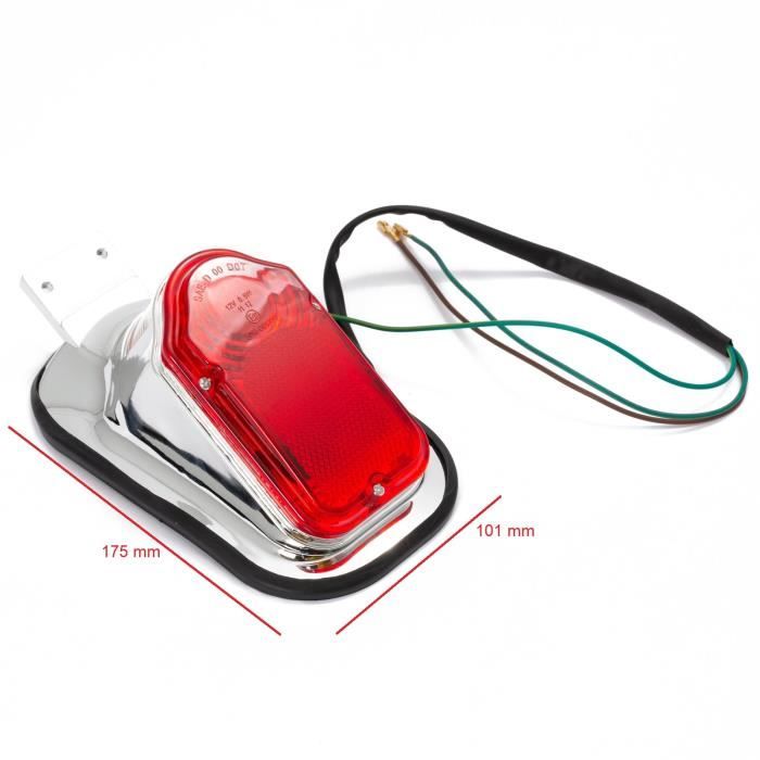 Qiilu éclairage De Plaque D'immatriculation LED Lampe De