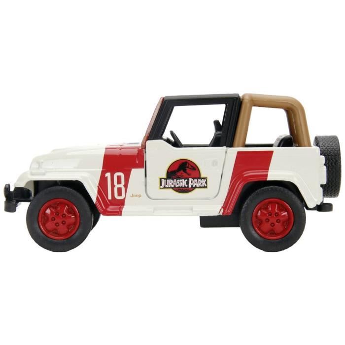 Porte clés logo jaune Jurassic Park en plastique 5cmx4cm - Collection