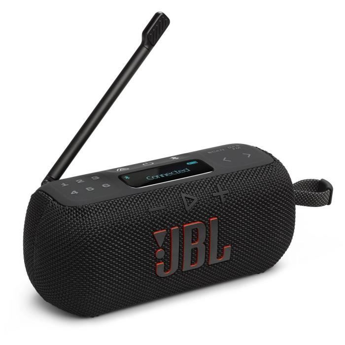 Pure Classic Mini Radio Numérique Portable Dab et FM avec Bluetooth 5.3, Batterie 15 Heures, Écran Couleur 2,4, Sangle de Transport, Noir Café/Noyer, Compact et léger