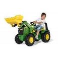 Tracteur à pédales Rolly Toys X-Trac Premium John Deere 8400R - Vert - Pour enfants de 3 à 10 ans-2