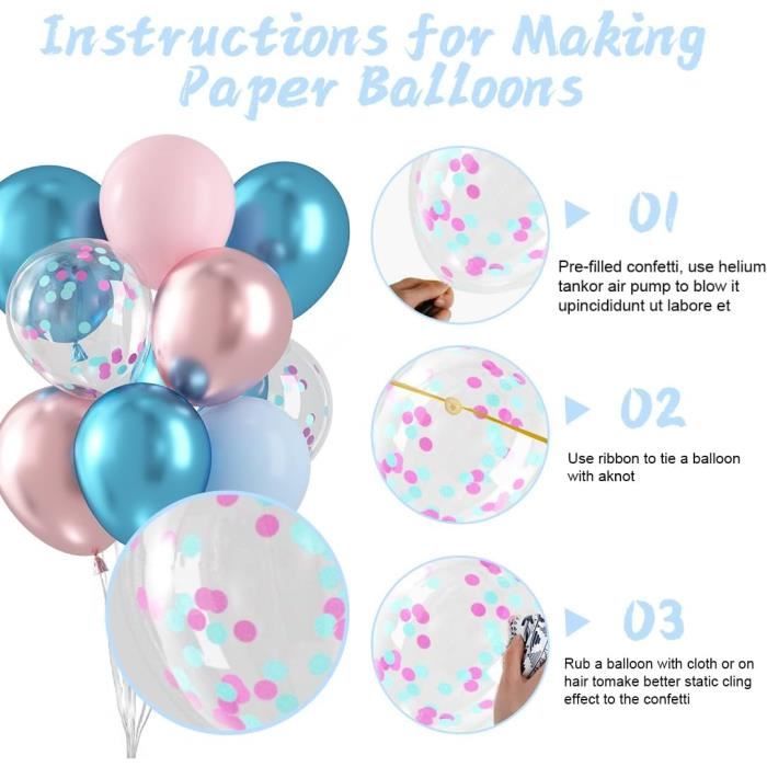 Ballons anniversaire rose 62 pièces 12 pouces, roses métallisés, roses Ballons anniversaire rose 62 pièces 12 pouces, roses métallisés, roses