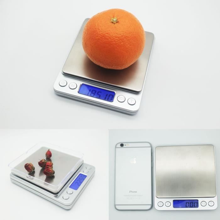 Tech-Expert - Mini-Balance de précision au centième de gramme - 200g x 0.01g  - Balance de cuisine - Achat & prix