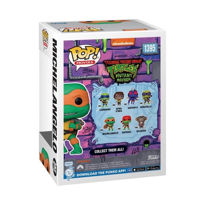 Funko pop ninja turtles michelangelo sale