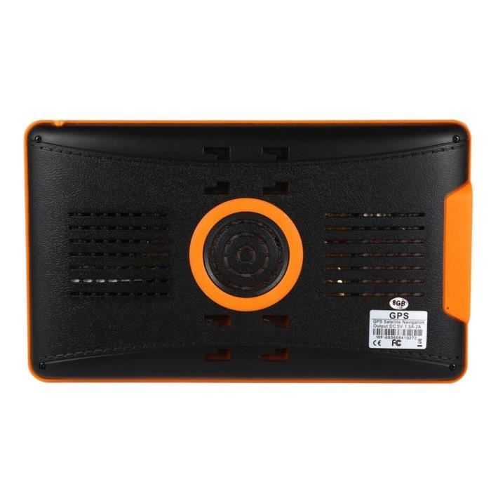  Navigateur GPS 9 pouces Écran Tactile 8Go2