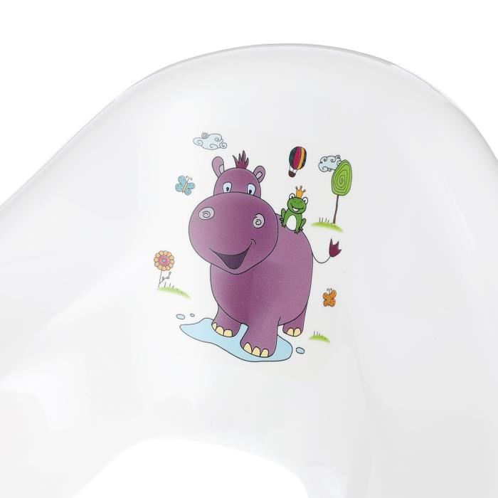 Réducteur WC Blanc Décor Hippo - MILLO BEBE - Mixte - A partir de 18 mois -  Cdiscount Puériculture & Eveil bébé