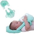 Oreillers auto nourrissants pour bébé endormi nouveau-né détachable oreiller bébé mains libres support porte-biberon en coton p 170-3