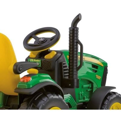 Mini tracteur électrique John Deere - Peg Perego - 6V - Vert - Pour enfant  dès 1 an - Cdiscount Jeux - Jouets