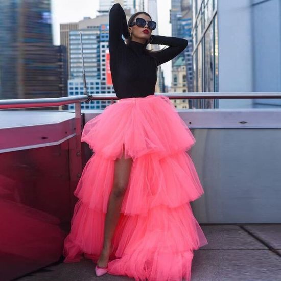 Jupe longue hotsell bouffante taille haute
