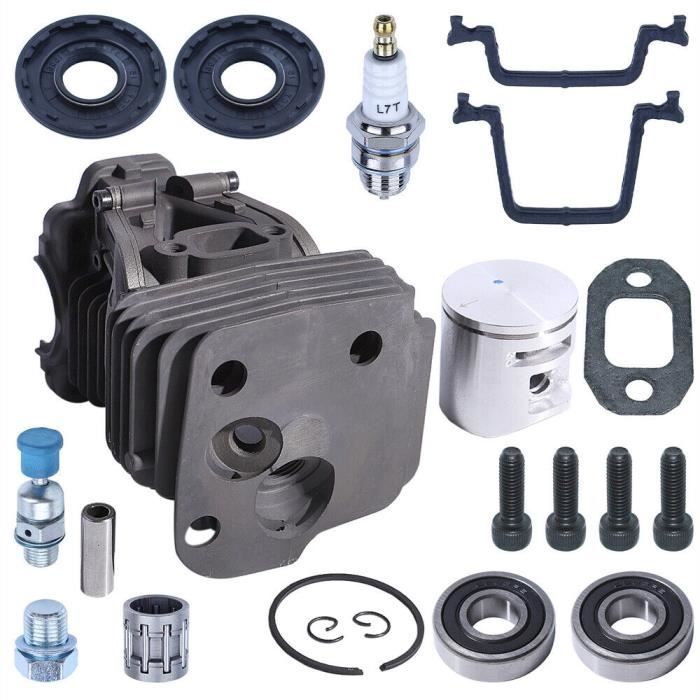 Kit De Cilindro, Pistón Y Cigüeñal 44mm Para Motosierra Husqvarna 445, 450, 450 Rancher