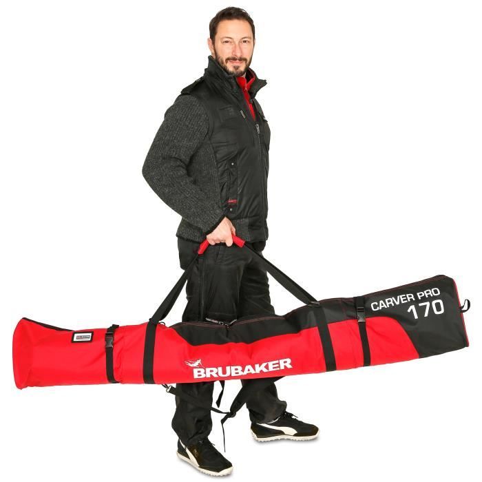 Snowsport - SuperPro - Housse de ski - 5 en 1 - 150 cm - Avec fonction sac  à dos - Pour paire de skis et bâtons de ski : : Sports et Loisirs