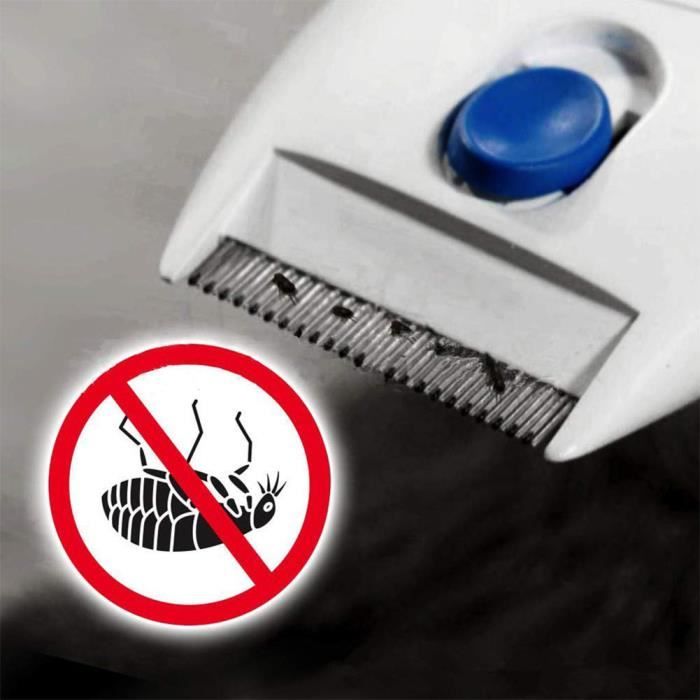 Peigne anti-poux électrique anti-poux