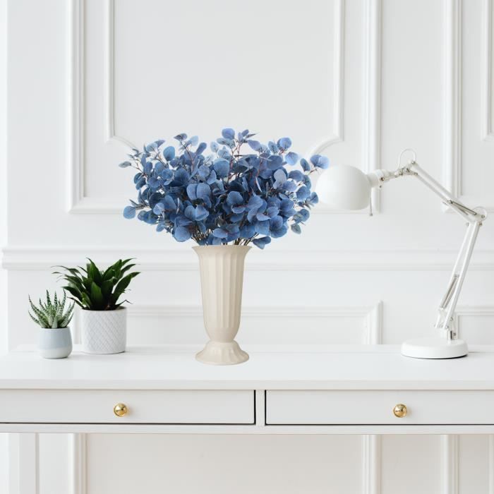 30 Branches Eucalyptus Artificiel - Déco Verte Pour Mariage, Baptême