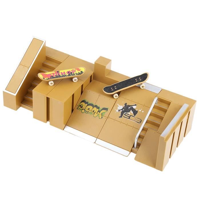 Fingerboard Professionnel En Bois BERLION - Concave Moyenne - 34 Mm - 5 Couches érable - Avec Roues, Trucks Et Outil