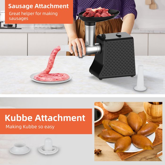 Hachoir à Viande électrique 2800W saucisses Farce outil - Neuf - Livraison gratuite en Europe - Électroménager