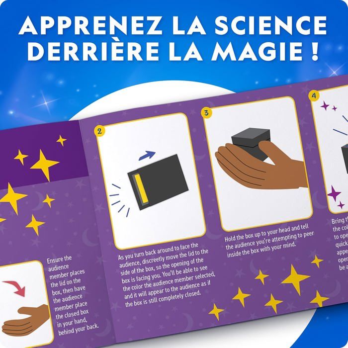 Coffret de Magie Mega Blue Marble National Geographic - 65 Tours pour Enfants - Jeux - Jouets