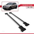 Pour Volkswagen Tiguan 2016-2020 Barres de Toit Railing Porte-Bagages de voiture FLY Modèle GRIS 1009-0