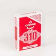 COPAG 310 "SVENGALI" - Jeu Truqué - jeu de 54 cartes toilées plastifiées - format poker - 2 index standards-0