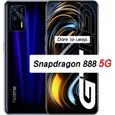 Smartphone 5G Realme GT 8Go 128Go Bleu - Qualcomm Snapdragon 888 - Écran AMOLED 120 Hz - Charge SuperDart 65 W-0