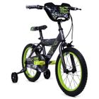 Vélo Garçon Huffy Delirium 16" BMX-style vélo gris et vert 5-7ans