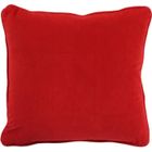 THEDECOFACTORY Coussin en velours rouge 40x40