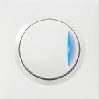 Interrupteur avec voyant témoin complet Dooxie One 10AX 250V~ - Blanc - 600710 - Legrand