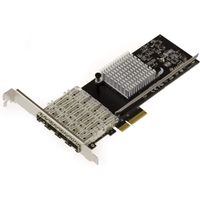 KALEA INFORMATIQUE Carte Controleur PCIe Reseau 1G SFP 4 Ports - CHIPSET Intel I350AM4. Quad Gigabit LAN Ethernet