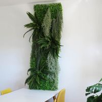 Mur végétal artificiel intérieur en kit N 4