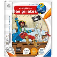 tiptoi®, Livre interactif, Je découvre les pirates, 4 ans, 13099004, Ravensburger