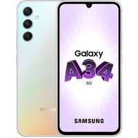 SAMSUNG Smartphone Galaxy A34 5G 8Gb 256Gb Silver