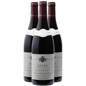 VIN ROUGE Domaine Pascal Lemonde Givry 2022 - Vin Rouge de B