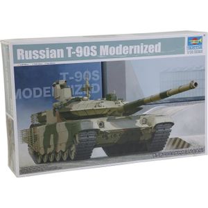 VOITURE À CONSTRUIRE Maquette de char d'assaut Russian T 90s - Kits de modélisme - Couleur principale: Blanc