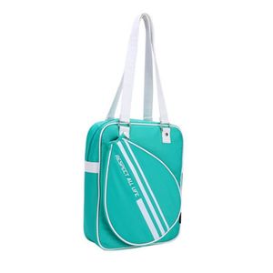 KIT BADMINTON Sport,Sac à dos étanche pour raquette de Badminton, sac de Tennis Portable, grande capacité - green[F8483]